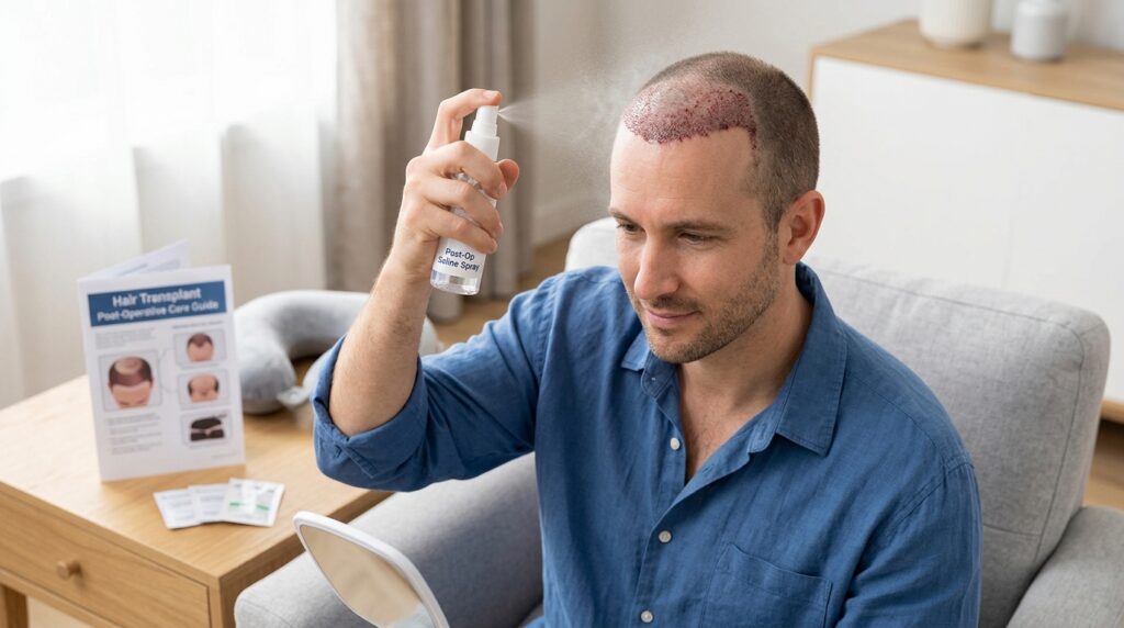 Hair Transplant Post-Operative Care